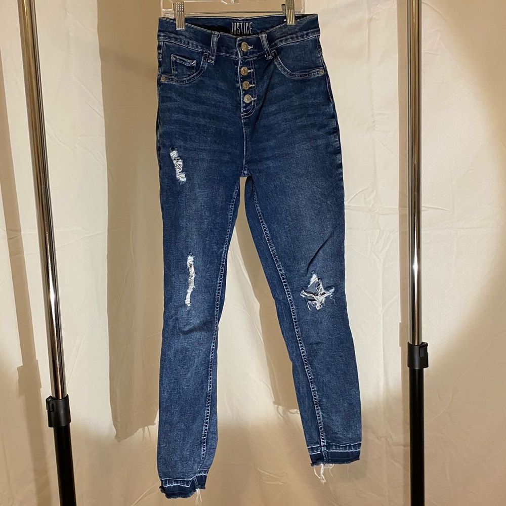 ✨💕JUSTICE💕✨ High-rise Jeans